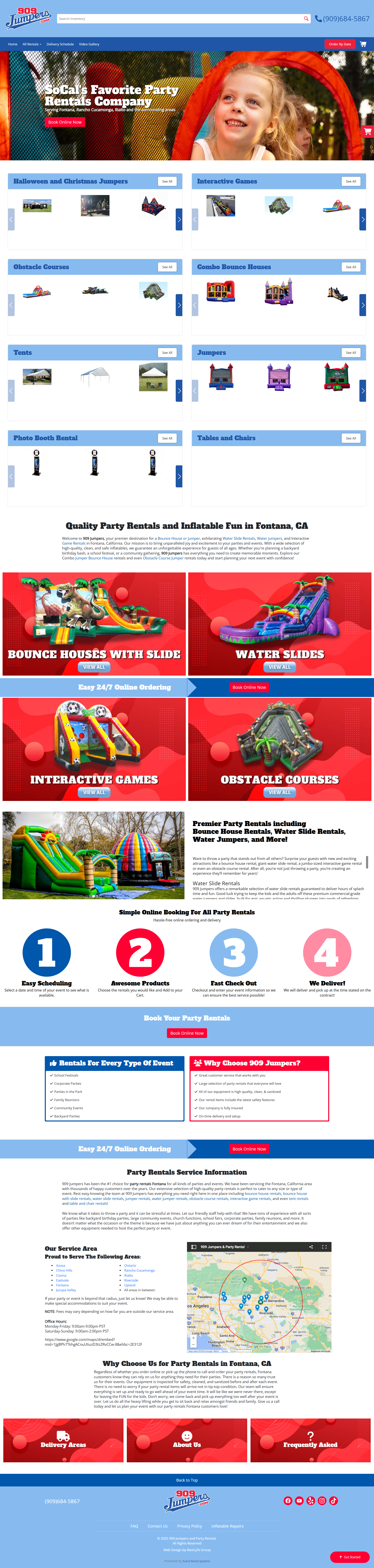 Jumper Rental Website